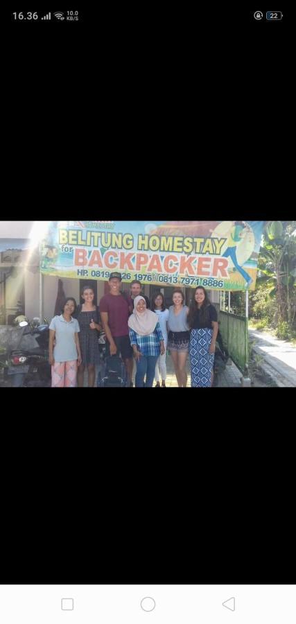 タンジャング・パンダンBelitung Backpackerアパートメント エクステリア 写真